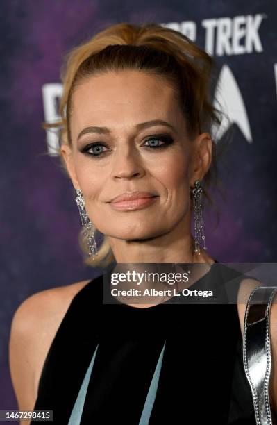 Jeri Ryan arrives for the Los Angeles Premiere Of The Third And Final Season Of Paramount+'s Original Series "Star Trek: Picard" held at TCL Chinese...