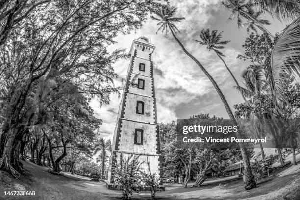 venus point lighthouse - venushügel stock-fotos und bilder