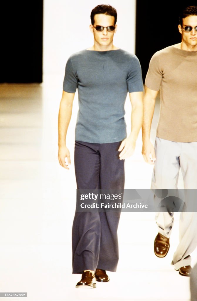 Emporio Armani Men's Spring 1998 Ready to Wear Runway Show News Photo ...
