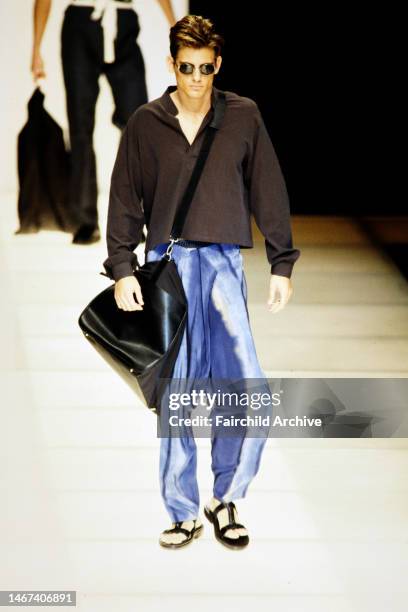 Emporio Armani Men's Spring 1998 Ready to Wear Runway Show