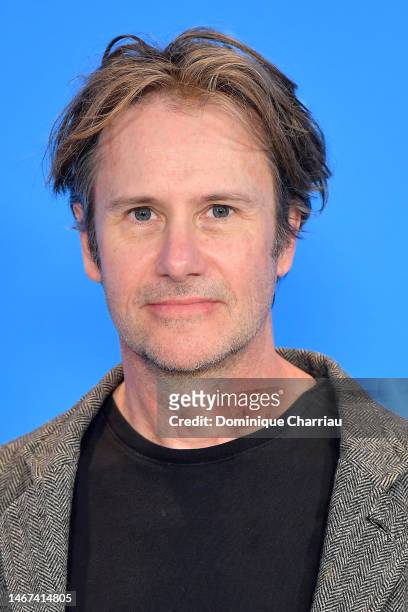 Josh Hamilton poses at the "Reality" photocall during the 73rd Berlinale International Film Festival Berlin at Grand Hyatt Hotel on February 18, 2023...