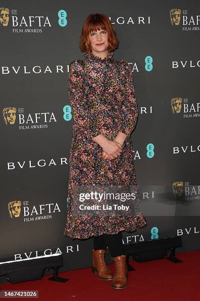 Rebecca Lenkiewicz attends the BAFTA Film Awards 2023 Nominees Party