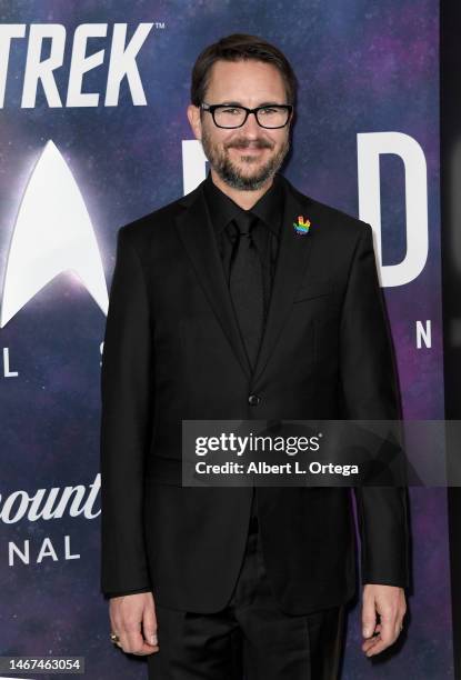 Will Wheaton arrives for the Los Angeles Premiere Of The Third And Final Season Of Paramount+'s Original Series "Star Trek: Picard" held at TCL...