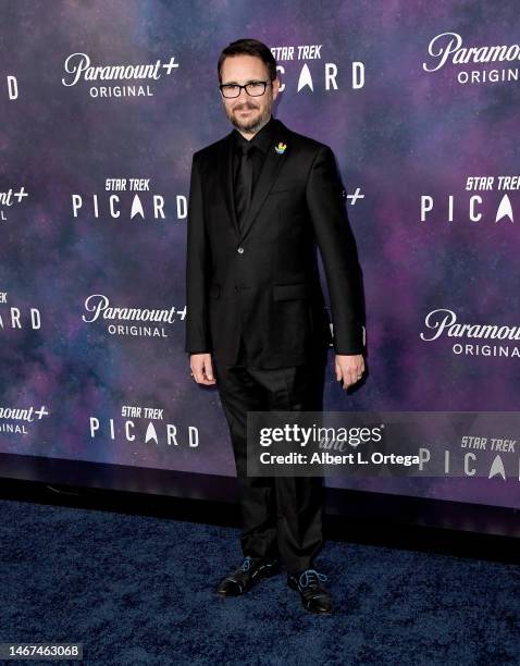 Will Wheaton arrives for the Los Angeles Premiere Of The Third And Final Season Of Paramount+'s Original Series "Star Trek: Picard" held at TCL...