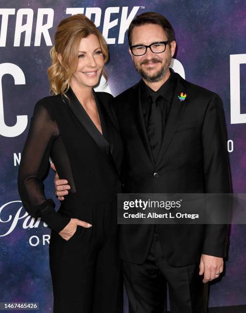 Anne Wheaton and Will Wheaton arrives for the Los Angeles Premiere Of The Third And Final Season Of Paramount+'s Original Series "Star Trek: Picard"...