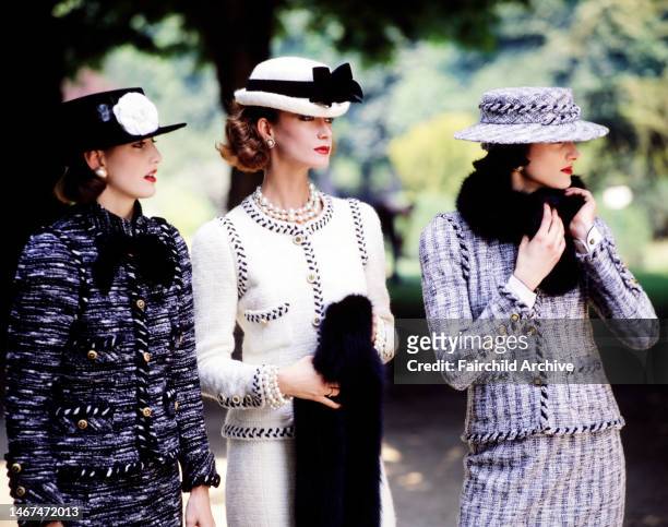 Chanel Haute Couture Collection 1983 Photos and Premium High Res ...