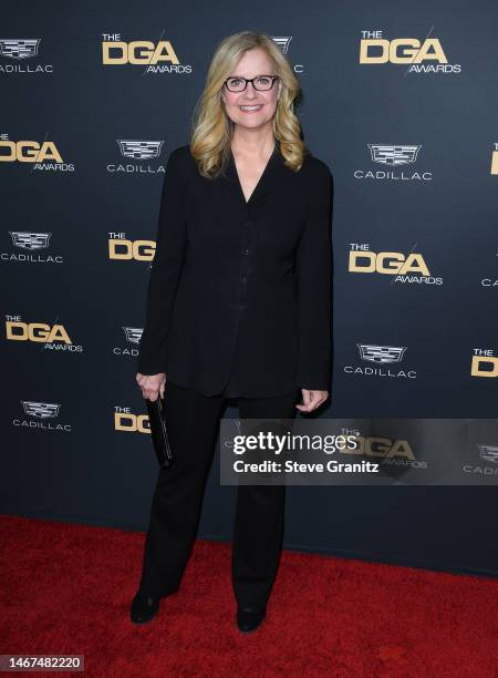 Bonnie Huntarrives at the 75th Directors Guild Of America Awards at The Beverly Hilton on February 18, 2023 in Beverly Hills, California.