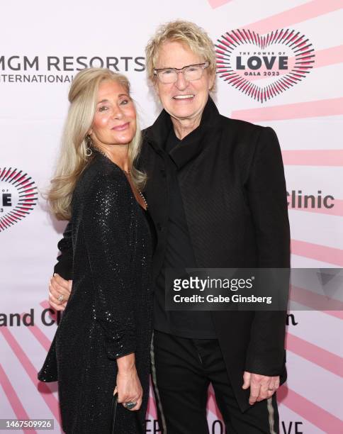 Lisa Cronin and singer/songwriter and musician Kevin Cronin of REO Speedwagon attend the 26th annual Keep Memory Alive "Power of Love Gala" benefit...