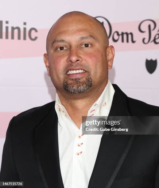 Former MLB player Shane "The Flyin' Hawaiian" Victorino attends the 26th Annual Keep Memory Alive "Power of Love Gala" benefit for the Cleveland...