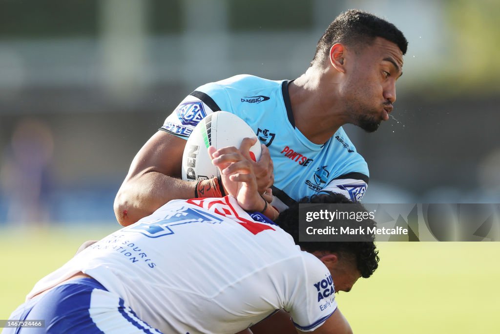 NRL Pre-Season - Bulldogs v Sharks