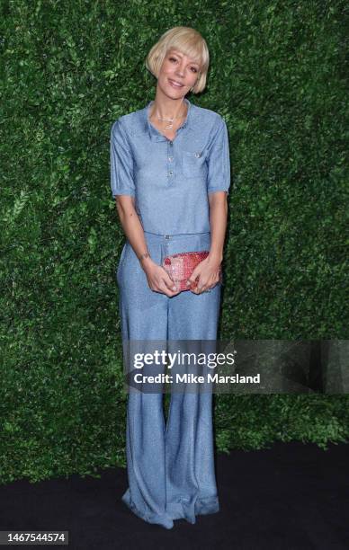 Lily Allen attends the Charles Finch x CHANEL Pre-BAFTA Dinner at 5 Hertford Street on February 18, 2023 in London, England.