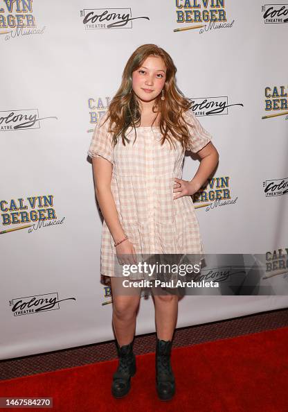 Actress Saylor Bell attends the opening night of the musical