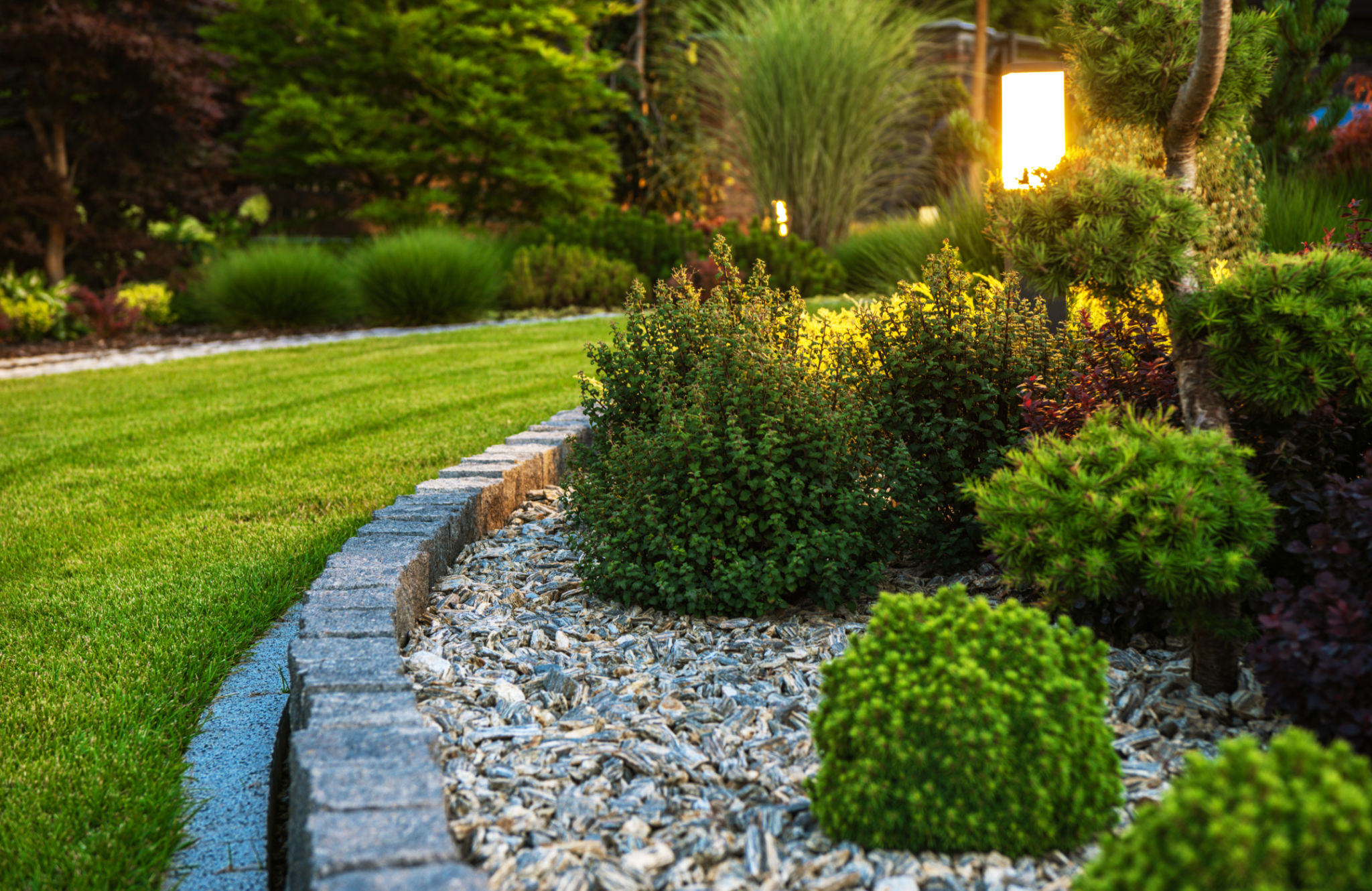 green garden design