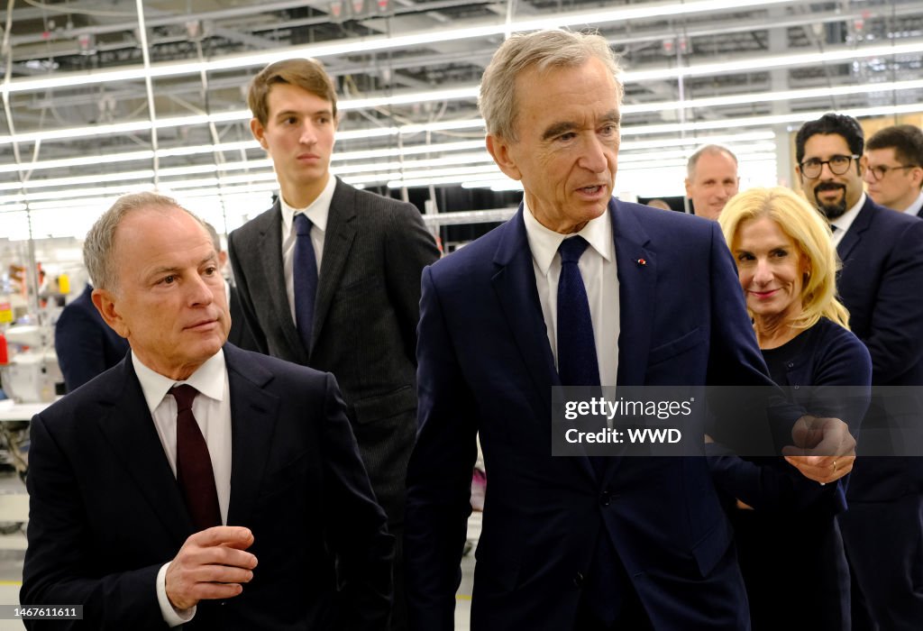 Michael Burke and Bernard Arnault News Photo - Getty Images