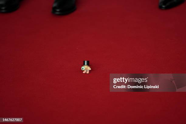 Marcel the Shell seen at the EE BAFTA Film Awards 2023 at The Royal Festival Hall on February 19, 2023 in London, England.