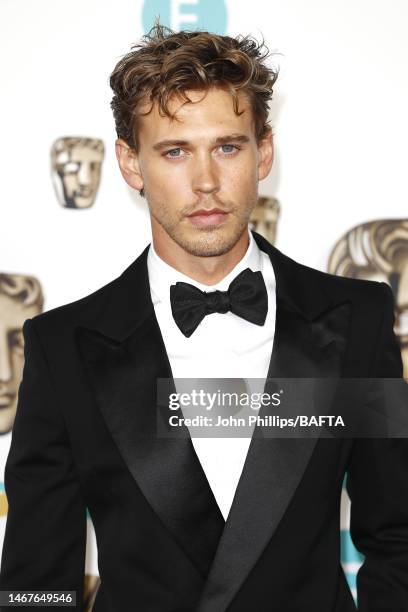 Austin Butler attends the EE BAFTA Film Awards 2023 at The Royal Festival Hall on February 19, 2023 in London, England.