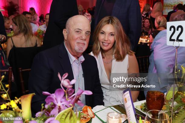 Billy Joel and Alexis Joel attend as the Everglades Foundation Celebrates 30 Years at the Breakers on February 18, 2023 in Palm Beach, Florida.