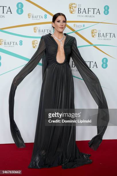 Ellie Goulding attends the EE BAFTA Film Awards 2023 at The Royal Festival Hall on February 19, 2023 in London, England.