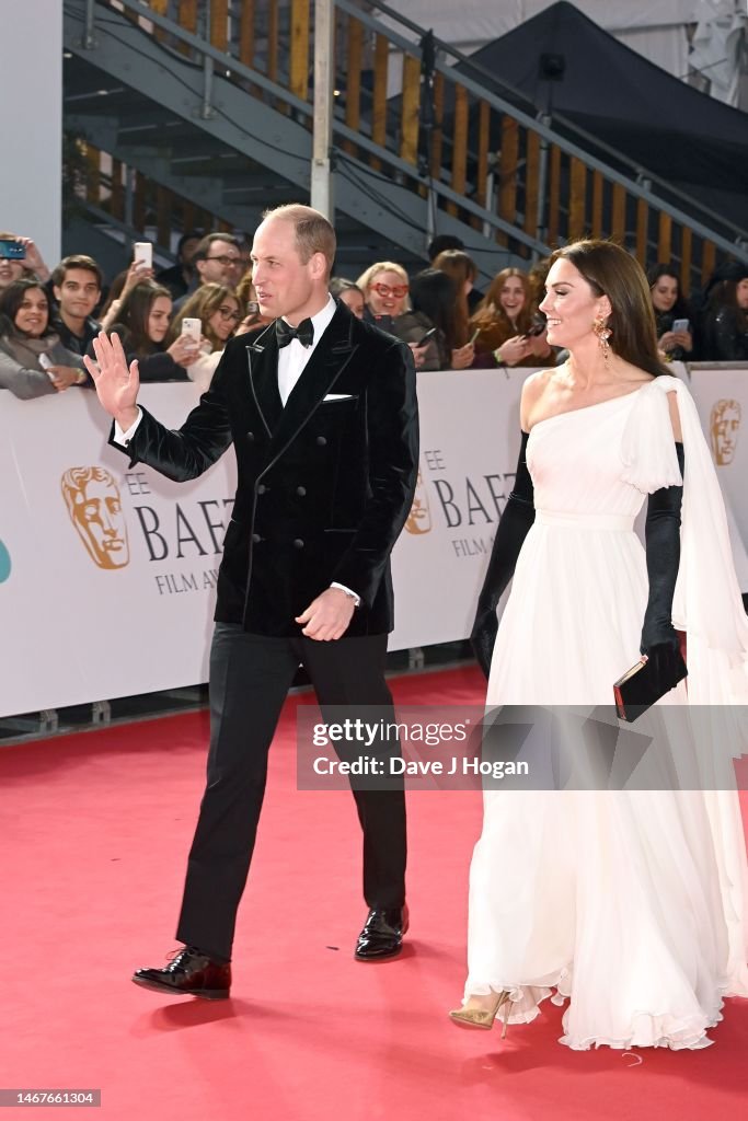 EE BAFTA Film Awards 2023 - Special Access Arrivals
