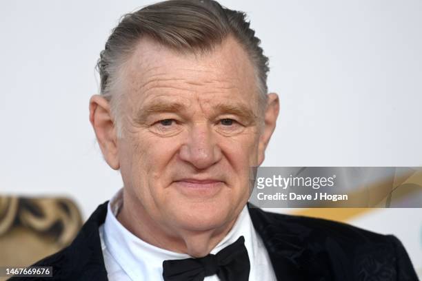 Brendan Gleeson attends the EE BAFTA Film Awards 2023 at The Royal Festival Hall on February 19, 2023 in London, England.