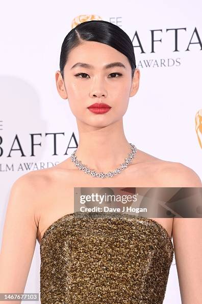 Hoyeon Jung during the EE BAFTA Film Awards 2023 at The Royal... News