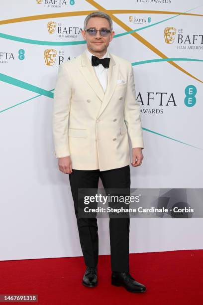 Martin Freeman attends the EE BAFTA Film Awards 2023 at The Royal Festival Hall on February 19, 2023 in London, England.