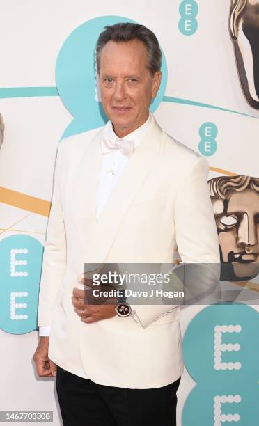 Richard E. Grant during the EE BAFTA Film Awards 2023 at The Royal Festival Hall on February 19, 2023 in London, England.