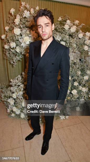 Liam Payne attends the British Vogue And Tiffany & Co. Celebrate Fashion And Film Party 2023 at Annabel's on February 19, 2023 in London, England.