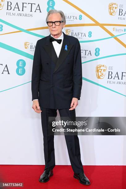 Bill Nighy attends the EE BAFTA Film Awards 2023 at The Royal Festival Hall on February 19, 2023 in London, England.