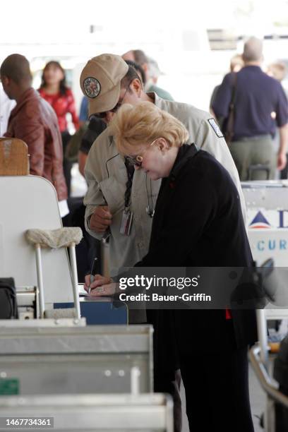 Debbie Reynolds is seen on May 31, 2006 in Los Angeles, California.