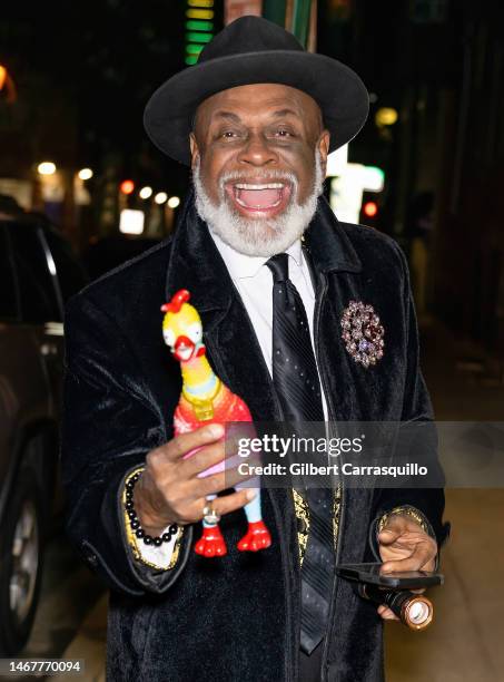 Comedian/actor Michael Colyar is seen arriving to his comedy show on February 19, 2023 in Philadelphia, Pennsylvania.