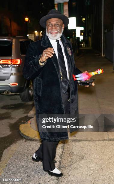 Comedian/actor Michael Colyar is seen arriving to his comedy show on February 19, 2023 in Philadelphia, Pennsylvania.