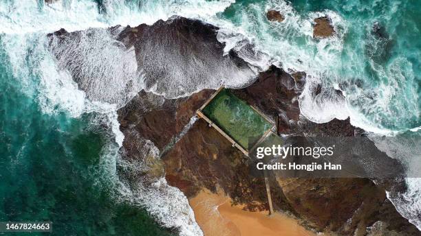 the coast and waves of australia - 澳洲 ストックフォトと画像