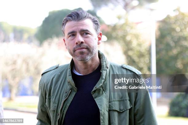 Andrea Barzagli attends the Italian Football Federation 'Panchina D'Oro' Awards Ceremony at Centro Tecnico Federale di Coverciano on February 20,...