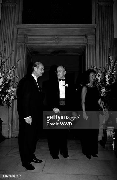 Prince Philip, Duke of Edinburgh , attends an event at the National Building Museum in Washington, D.C., on March 18, 1996.