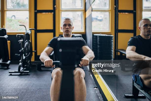 Fla. Man Rowing Machine Man Rowing Machine Photos and Premium High Res Pictures - Getty Images