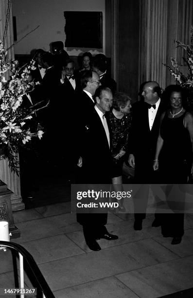 Prince Philip, Duke of Edinburgh , attends an event at the National Building Museum in Washington, D.C., on March 18, 1996.