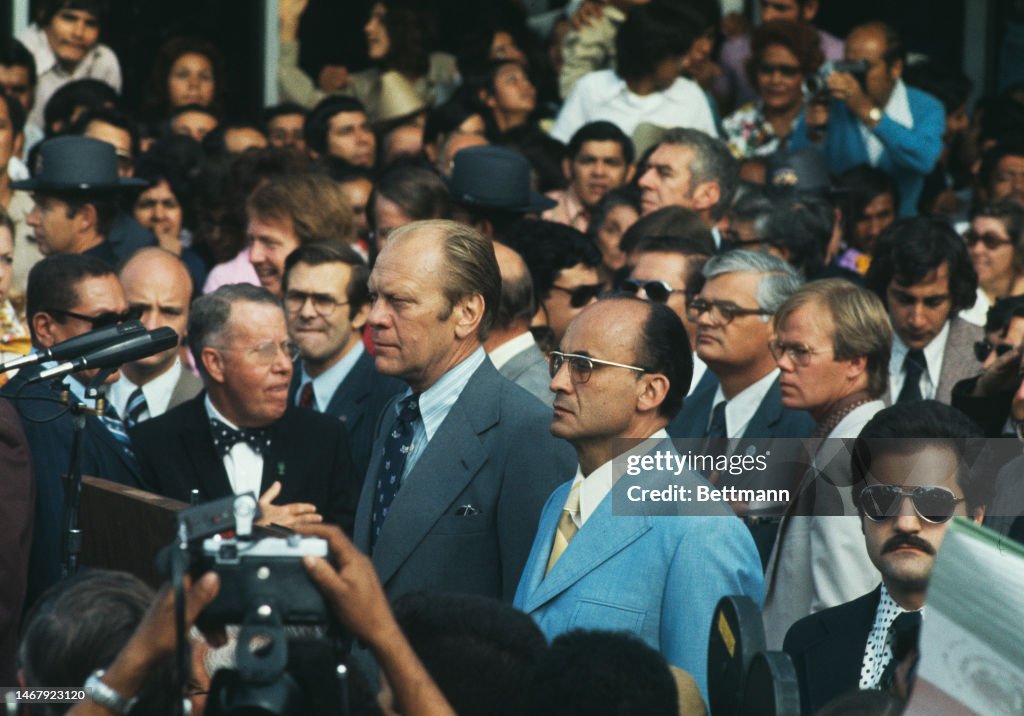 Gerald Ford And Luis Echeverria