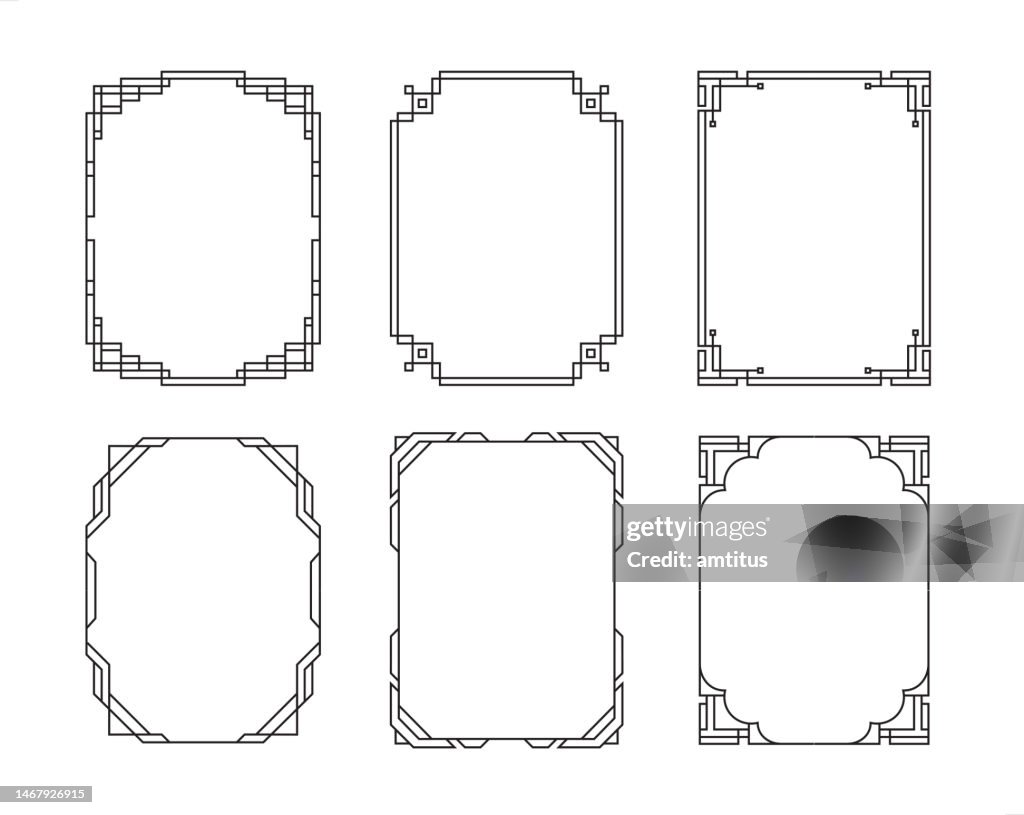 Border set