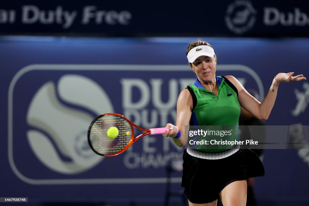 Dubai Duty Free Tennis - Day Two