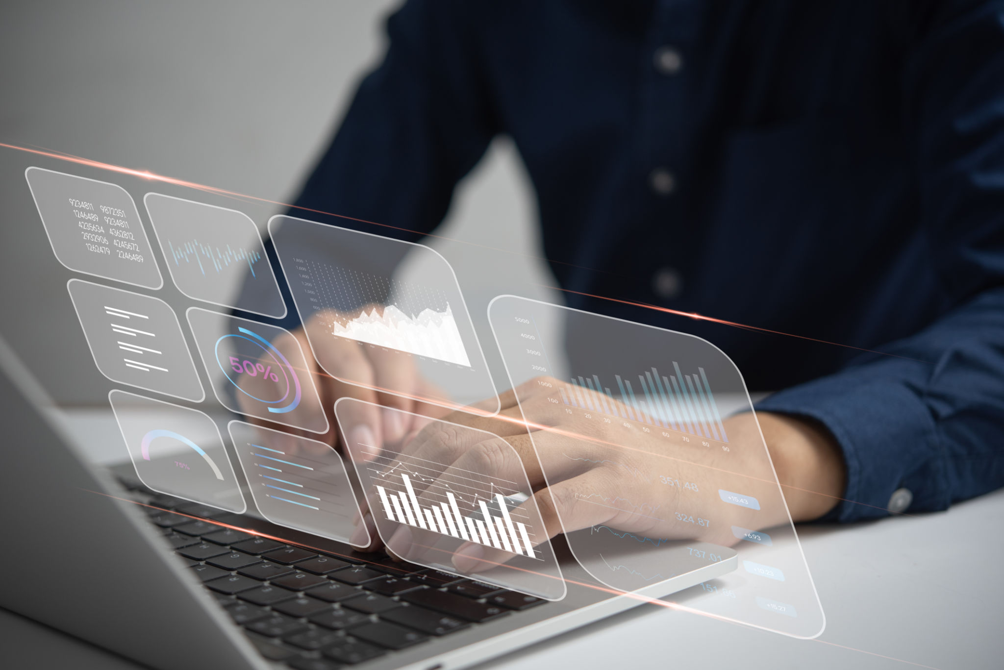 Business intelligence key performance indicators KPI and Business intelligence, or BI, is a strategy , financial and investment marketing , diagram statistic big data. Business intelligence key performance indicators KPI and Business intelligence, or BI, is a strategy , financial and investment marketing , diagram statistic big data.