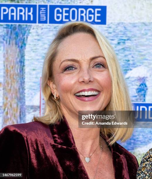 Writer Louisette Geiss attends Opening Night for "Sunday In The Park With George" at the Pasadena Playhouse on February 19, 2023 in Pasadena,...