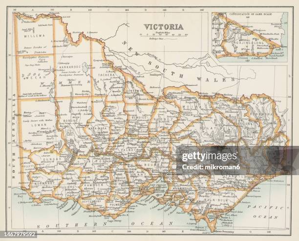 Victoria State 187 Victoria State Map Stock Photos, High-Res Pictures, and Images ...