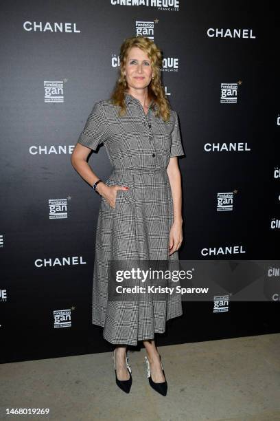 Laura Dern attends the "The Son" Premiere at la Cinematheque on February 20, 2023 in Paris, France.