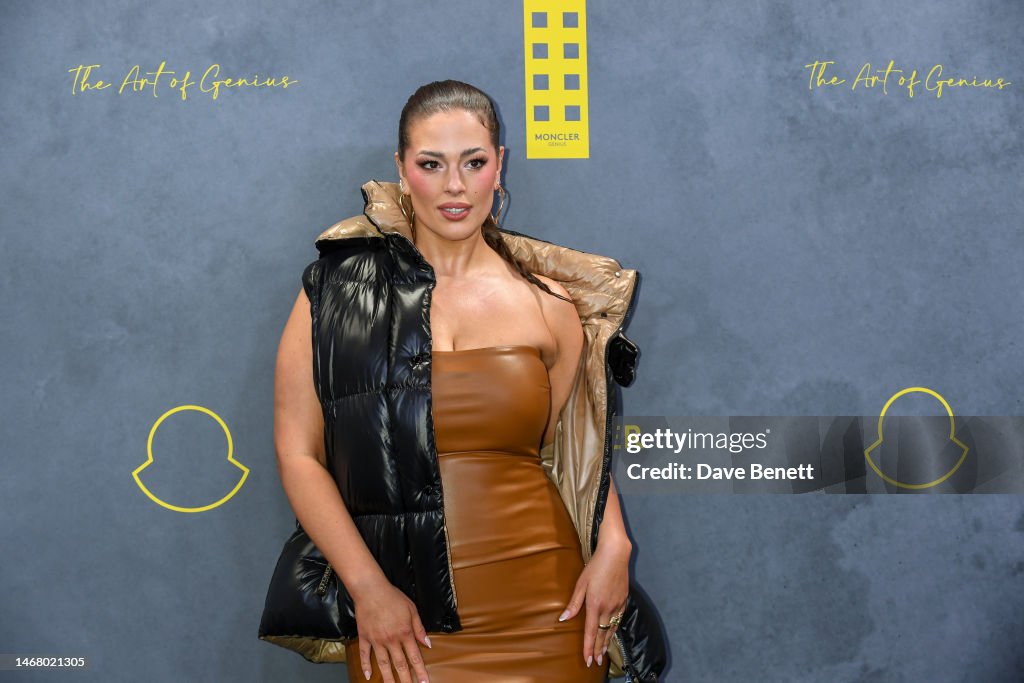 Ashley Graham attends the Moncler Presents: The Art of Genius at