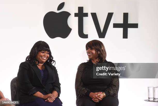 Octavia Spencer and Nichelle Tramble Spellman