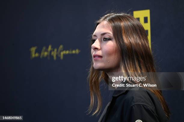 Maria Sharapova attends the Moncler Genius presentation during London Fashion Week February 2023 on February 20, 2023 in London, England.