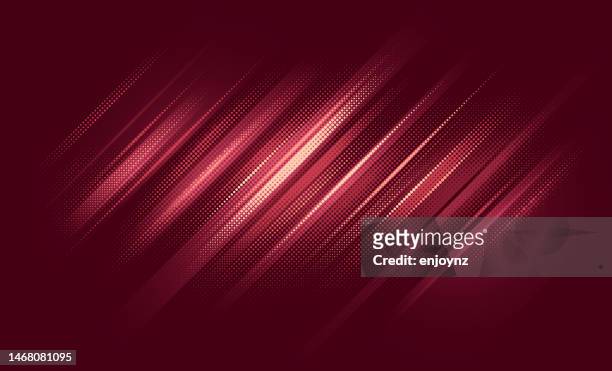 red half tone textured angled lines background - maroon stock illustrations