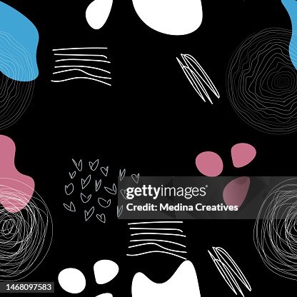 Seamless vector geometrical pattern. Background with hand drawn textured geometric figures. Graphic illustration Template for wrapping, web backgrounds, wallpaper Seamless vector geometrical pattern. Background with hand drawn textured geometric figures. Graphic illustration Template for wrapping, web backgrounds, wallpaper