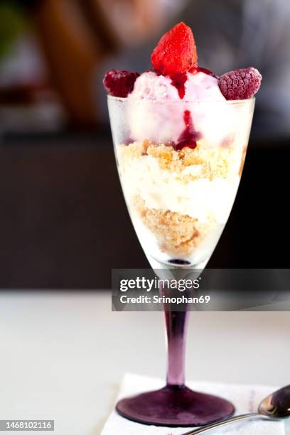 390 Raspberry Sundae Stock Photos, High-Res Pictures, and Images ...